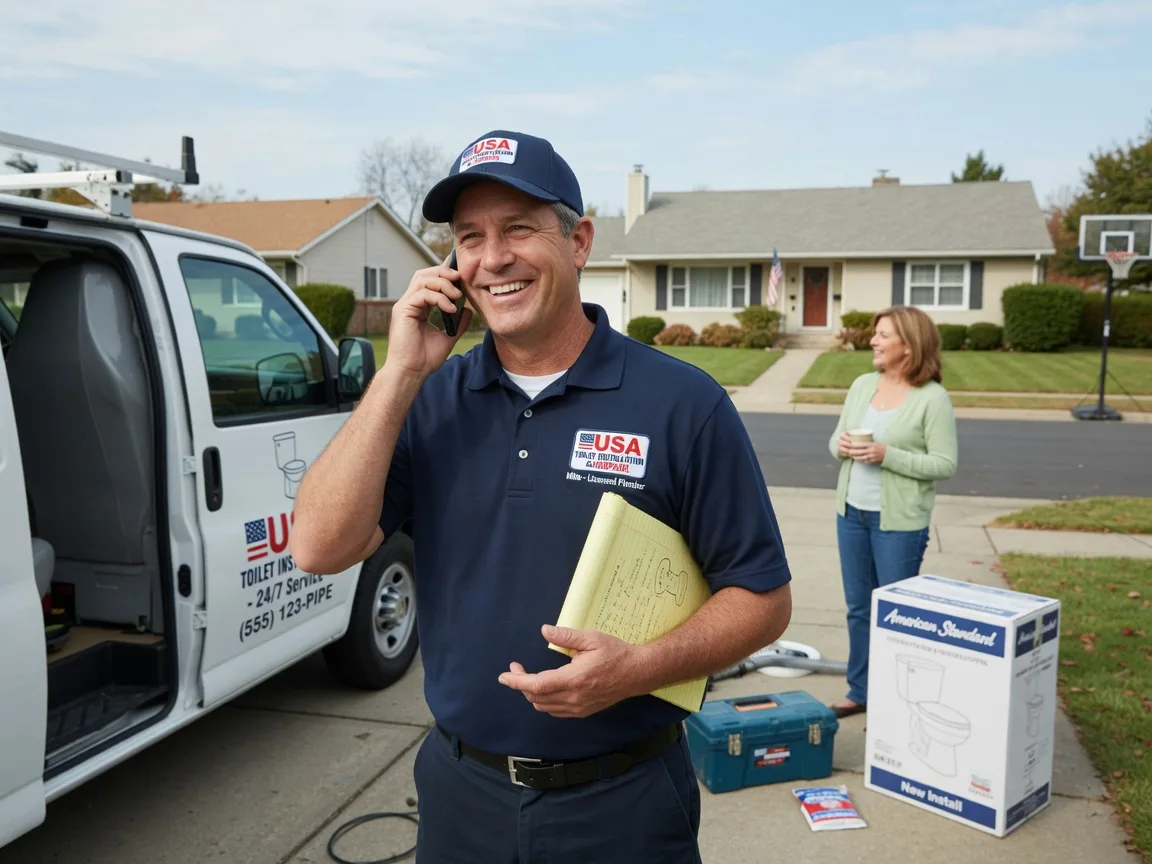 Toilet Installation Trumbauersville, PA FAQs